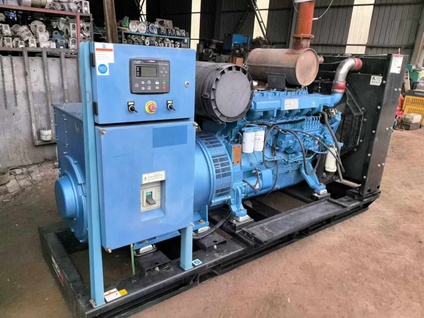 浑南500kW 柴油发电机组可带动设备功率的计算公式是什么?